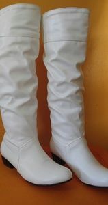 White boots